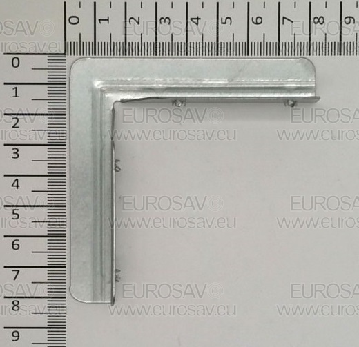 ANGLE SUPPORT DESSUS VERRE