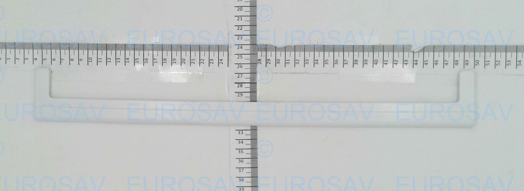 BORDURE CLAYETTE AVANT DE REFRIGERATEUR / BAC A LEGUMES