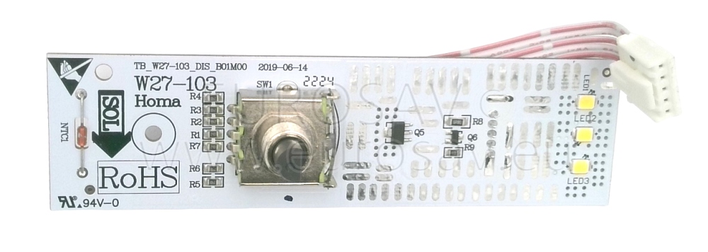 POTENTIOMETRE+SONDE+ECLAIRAGE