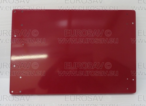 [RF0578390667] FACADE DE PORTE ROUGE CERISE