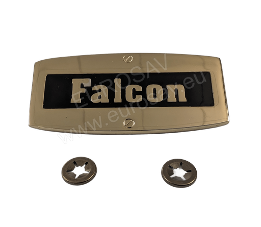 [RFA028439] PLAQUE MARQUE FALCON - LAITON